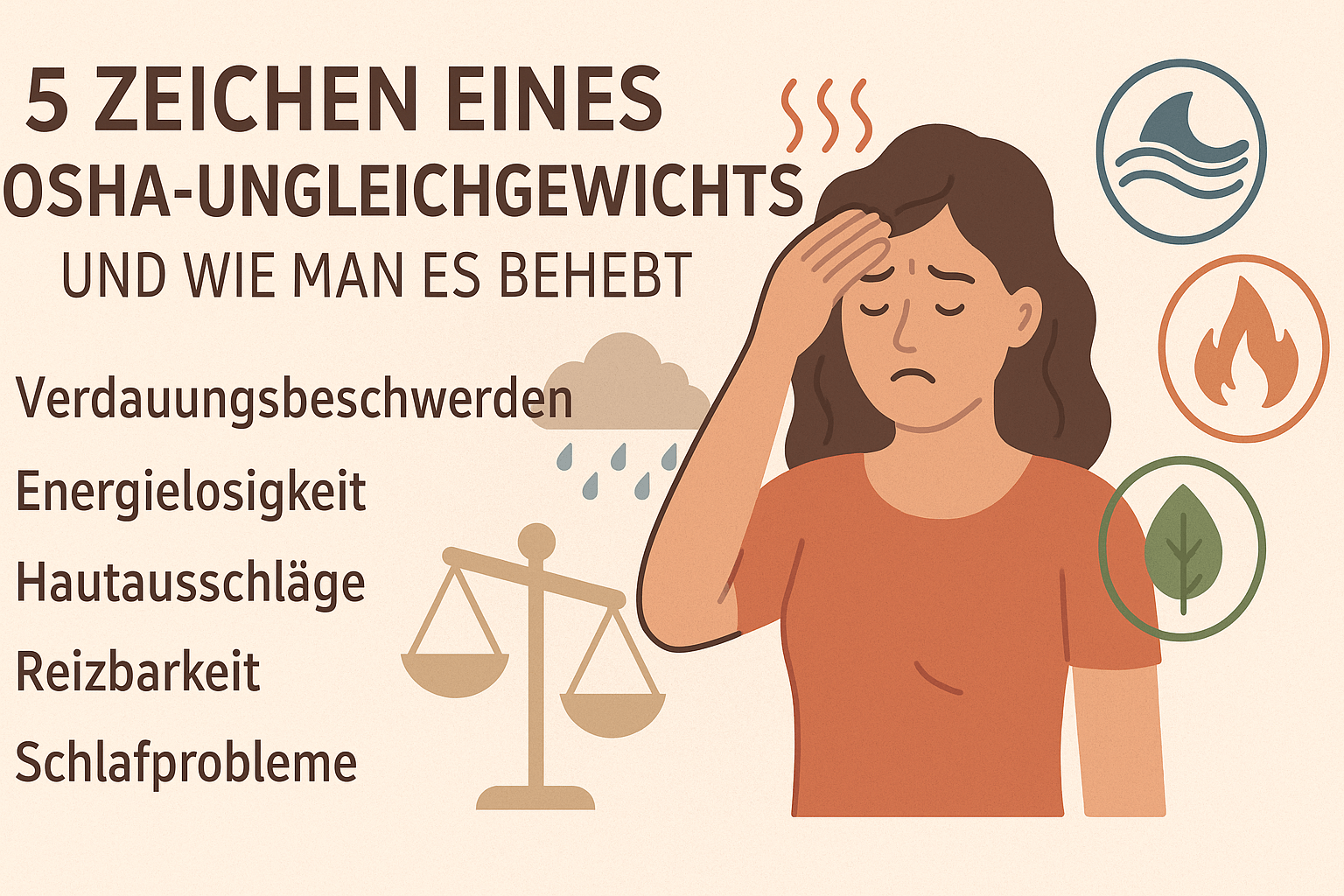 5 Zeichen Eines Dosha-Ungleichgewichts und Wie Man Es Behebt