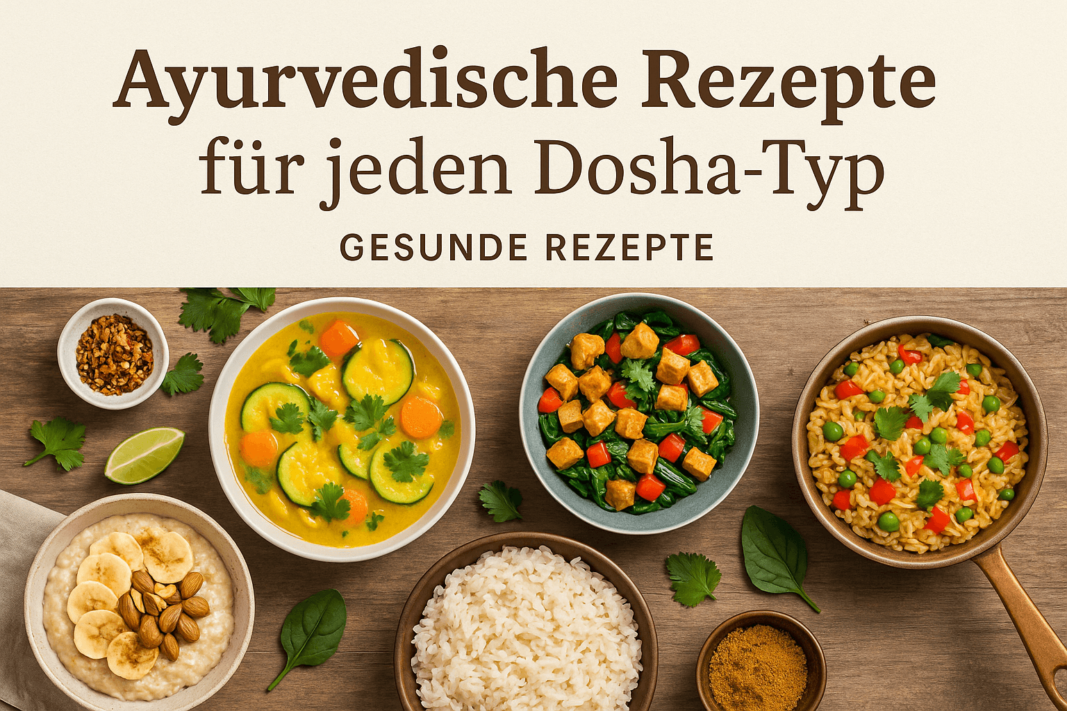 Ayurvedische Rezepte für Jeden Dosha-Typ
